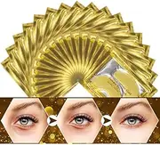 Under Eye Patches, Reallygood 24K Gold Crystal Collagen Eye Mask, Gel pads for Anti-Aging, Puffy Eyes & Bags, Wrinkles, Dark Circles, Deep Moisturize and refresh skin