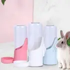 Transparent Cats Water Dispenser Hanging Dogs Drinking Bowl For Puppy Bird