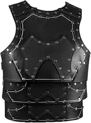 UxicRuya Medieval Breast Arcade Knight Breast Tank Costume Decor Steampunk Chest Guards Samurai Armor's Knight's Costume for Halloween Party