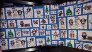 Homemade Christmas Table Runner