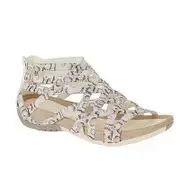 Nevenka Womens Roman Sandals Wedge Open Toe Flats with Back Zipper-7