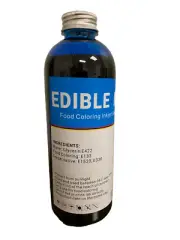 Cyan Edible Ink Refill Kit for Canon Epson Printers 1000ml Ink Bottle