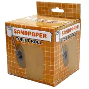 SANDPAPER Toilet Paper Roll - Funny Novelty GaG Bathroom Party Joke