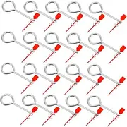 GLEAVI Fire Extinguisher Safety Lock Pins Set 50 Pack Replacement Pins for Fire Equipment Anti-Door Blocker Hardware Extinguisher Security Pins Kit