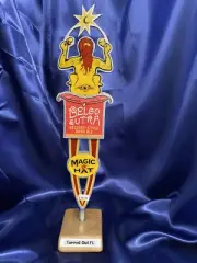 Magic Hat - BELGO SUTRA Belgian-Style Dark Ale 14.5" Beer Tap Handle- New No Box