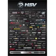 Framed Limited Edition HSV Badge Poster LIMITED EDITION 198/1000