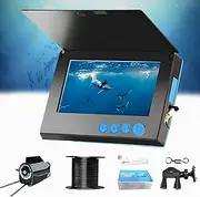 Underwater Fishing Camera with Wide-Angle Infrared Night Vision, 5000mAh Li-Battery, IP65 Waterproof Fish Finder for Ice Fishing & Freshwater/Saltwater Fishing -Night Fishing for Ice Fishing 30m