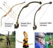 Bow & Arrow Costume Accessory For Anime Or Medievil Ironfest Cosplay Festivals