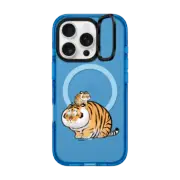iPhone 16 Pro Impact Ring Stand Case MagSafe Compatible I Heard That Being Too Fat Will Get Us Eaten by Bu2ma
