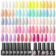 20Pc Gel Nail Polish Set with 7ML Base Glossy Matte Gold Sliver Glitter Top Coat