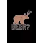BEER?: HANGMAN PUZZLES - MINI GAME - CLEVER KIDS - 110 LINED PAGES - 6 X 9 IN - 15.24 X 22.86 CM - SINGLE PLAYER - FUNNY GREA
