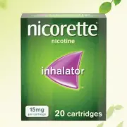 In-halator Ni-corette 15Mg 20 Cartridges