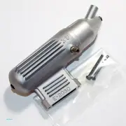 24-257 OS #E-2030 Muffler (New) for Magnum, OS & Thunder Tiger Engines .20 - .25