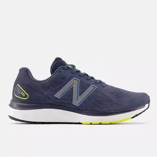 New Balance 紐巴倫 Fresh Foam 680v7 寬楦 慢跑鞋 男款 海軍藍 M680CN7