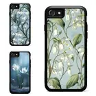 macro varigated snow drops For Samsung A15 A16 S23 S24 S25 Ultra FE Rubber Cover