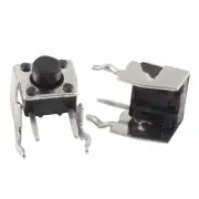 20 x Right Angle Momentary Tact Tactile Push Button Switch Non Lock 6x6x5.5mm