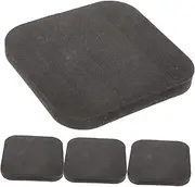 Mipcase 4pcs Exercise Floor Mats Treadmill Mat for Gym Soundproofing and Shockproof