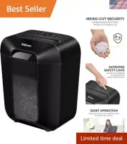 8-Sheet Micro-Cut Paper Shredder for Home Office