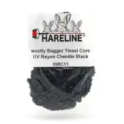 Hareline Wooly Bugger Tinsel Core UV Rayon Chenille