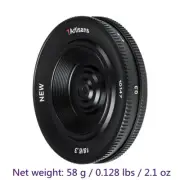 7artisans 18mm F6.3 II Ultra thin Mirrorless UFO Light Lens for Nikon Z ZFC Z5ii
