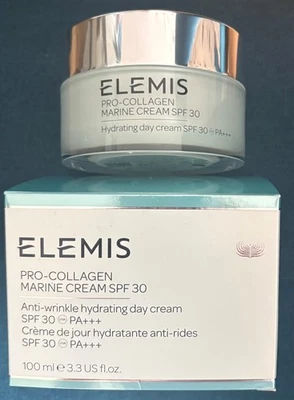 “Elemis.. Pro-collagen Marine Cream”SPF 30,Boxed 100ml,Expiry 2027