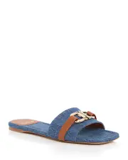 Ferragamo Leah Gancini Slide Sandals