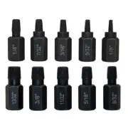 Reliable 10Pcs Screw Extractor Set Must Have Tool for Any DIY Enthusiast