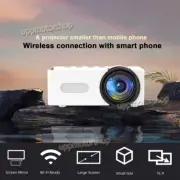 Mini Projector LED 1080P HD Portable Home Cinema Office Party Theater Wireless