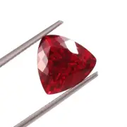 Mozambique Unheated 9.00 Ct AAA Flawless Pigeon Red Ruby Loose Emerald Cut
