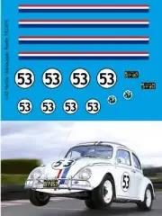 1/43 Decals for Herbie Beetle Decal TBD479