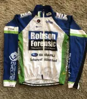 Pactimo Cycling Poly Jacket Mens M Lightweight Full Zip Windbreaker Hilton Head