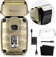 Electric Foil Shaver Razor for Men Beard Trimmer Shaver Bald Head Shaver Hair Trimmer Cordless Waterproof