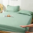 For 5-25cm Deep Mattress Fitted Sheet Single Double King Size Elastic Bed Covers