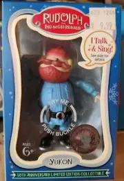 2003 YUKON CORNELIUS Plastic Figure Misfit Toys Rudolph Red Nose Reindeer B43