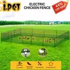 i.Pet Poultry Chicken Fence Netting Electric Wire Enclosure Duck Geese 50Mx125CM