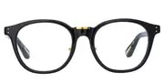 Linda Farrow POWELL LFL1480A Asian Fit C1 Men's Glasses Black Size 51 - Private Health Rebate - Blue Light Block Available