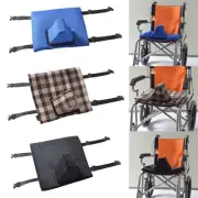 Wheelchairs Seat Cushion Mat with Straps Removable Pommel 45x41cm Comfortable