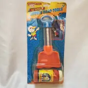 Vintage 1995 Mr Bubbles New Set Blow Bubbles Sand Tool Shovel Sealed Damaged Pk