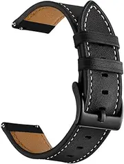 [TIOYW] Watch Strap For Garmin Venu SQ 2 /Vivoactive 3 Leather Wristband Strap For Garmin Vivoactive 4 Forerunner 245 645 158 55 Correa