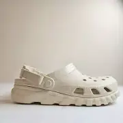Crocs Duet Max II Clogs Size M7/W9 Stucco Water Shoes Adjustable Straps