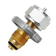 5X(Gas Propane Refill Adapter Aluminum Alloy Refill Output Converter7521