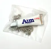 Toy Gum Vending Machine Prize Mini Aim Toothpaste Tube Necklace 1970s NOS New