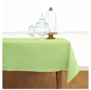 Solino Home Apple Green Tablecloth – Cotton Linen