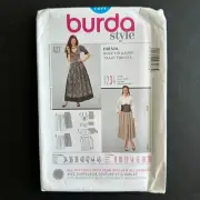 Burda 7277 Pattern Sz 8-20 German Fest Skirt Corset Lacing Blouse Apron