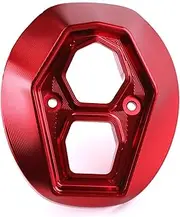 Motorcycle CNC Aluminum Exhaust Pipe Power Tip End Decorative Guard Cover Accessories for KYMCO AK550 AK 550 AK-550 2017 2018 (Color : Red)
