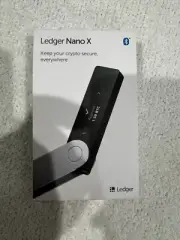 Ledger Nano X Crypto Hardware Wallet Bluetooth New Open Box