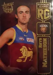 2016 AFL Select CERTIFIED - ROOKIE Card (RC39) - Rhys MATHIESON #159 Lions