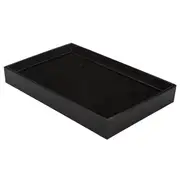 2 Pcs 100 Slot Black Velvet Jewelry Ring Case Display Store Storage Box Tray Organizer