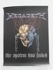 Megadeth "The System Has Failed" - Poster - Reprint