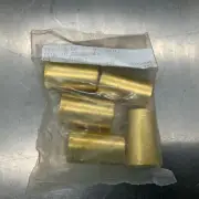 (5) Swagelok Nupro B-16TP-15-20 Brass Heat Exchanger Tube Plug, 1 in. OD